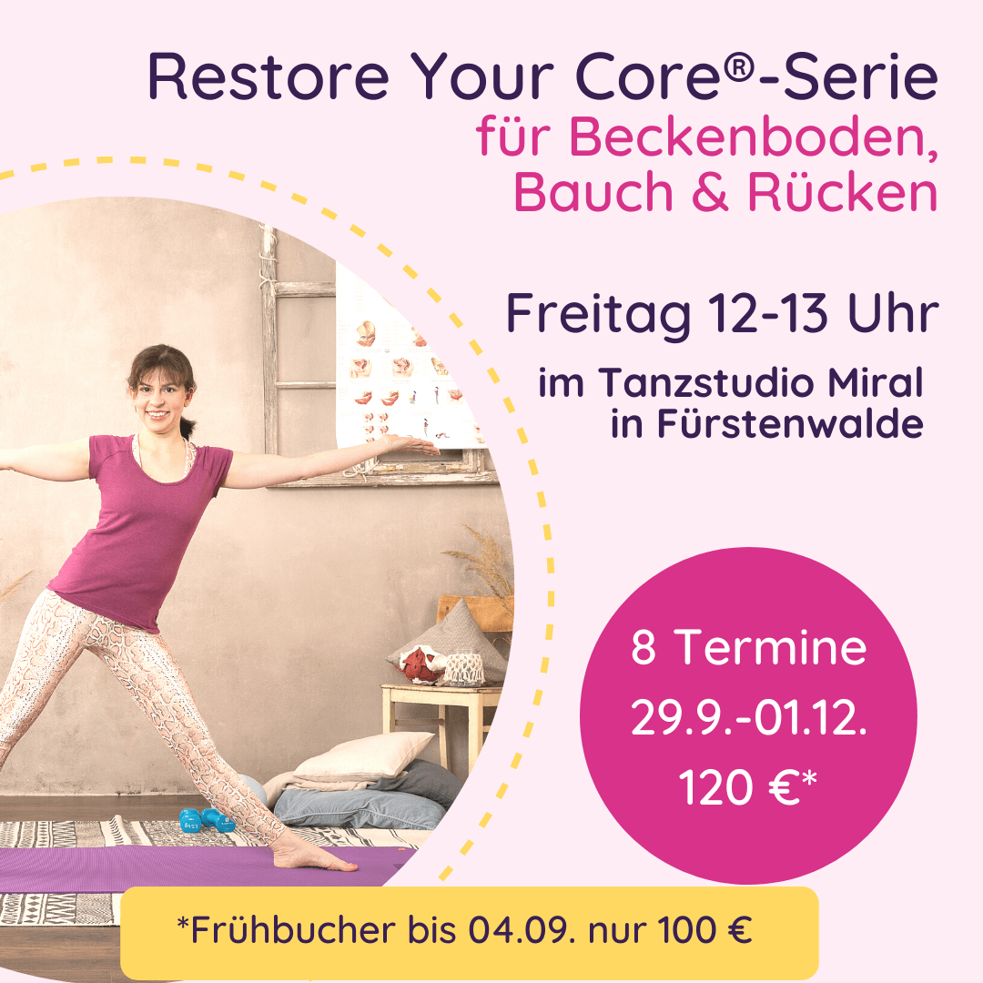 Restore Your Core Serie ab September in Fürstenwalde/Spree