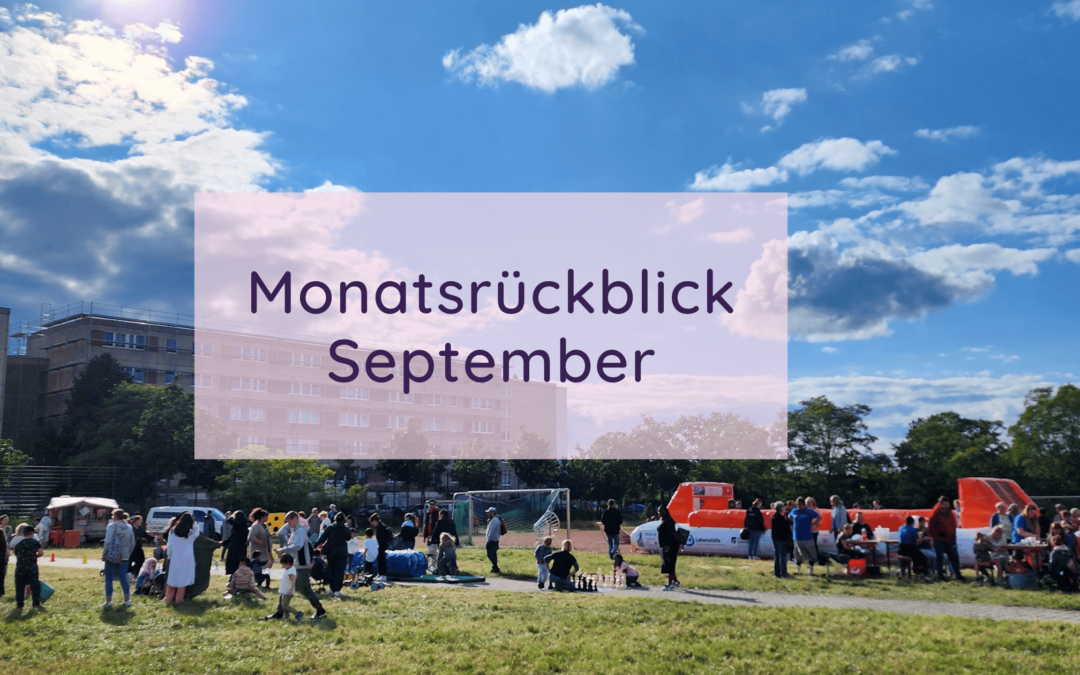 Blogbeitrag: Monatsrückblick September - Back to Beckenboden-Business oder Familienzeit