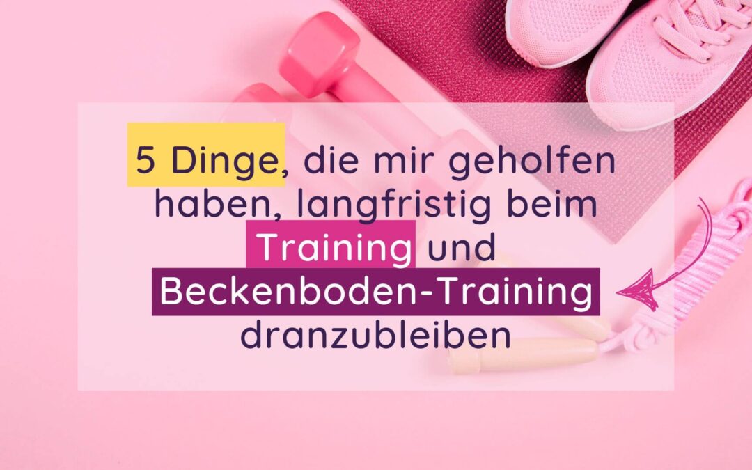 5 Dinge, die mir geholfen haben, langfristig zu trainieren
