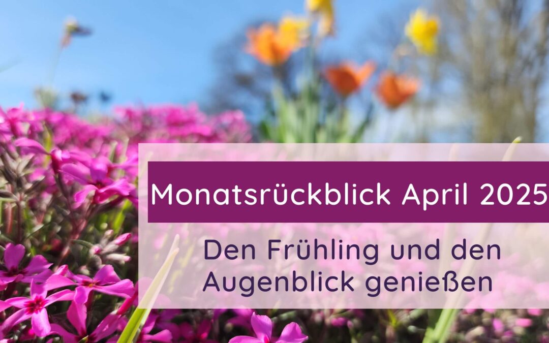 Monatsrückblick April 2025